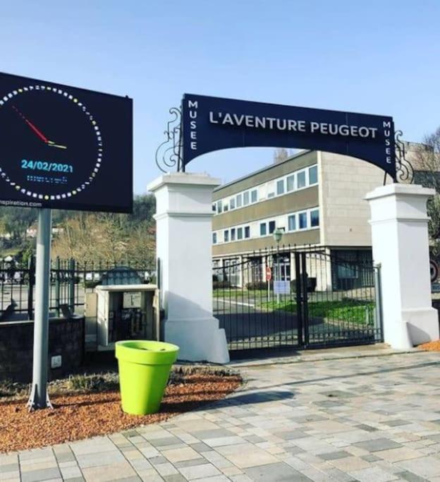 Oloo Habitat - Le19 - Parking Prive Apartment Montbeliard Luaran gambar